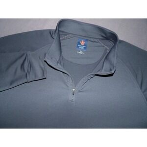 Donald Ross Dark Gray Stretch Performance 1/4 Zip Golf Athletic Jacket Men's XXL